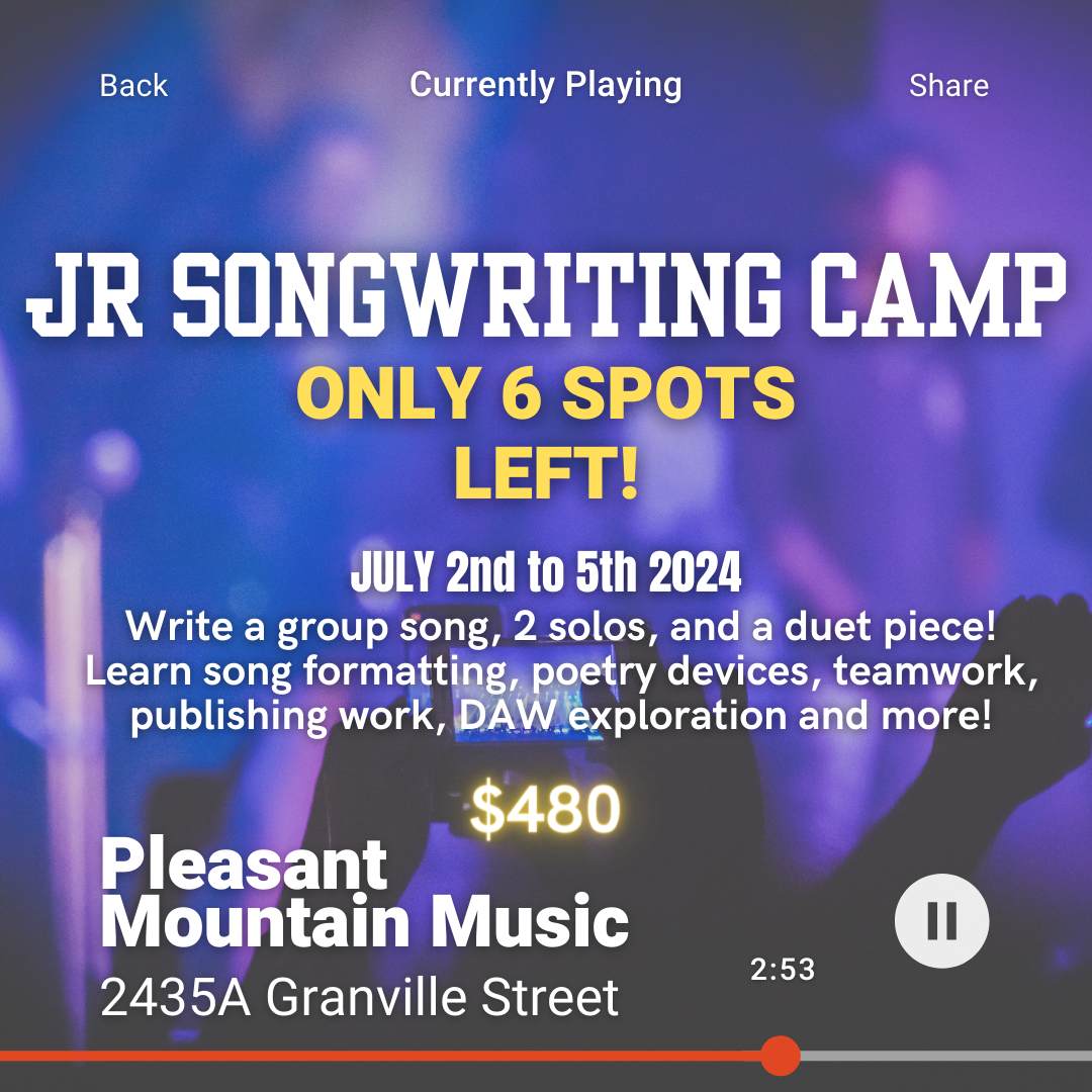Junior Songwriting Camp